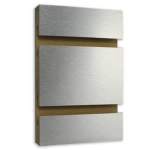 High Pressure Laminate Brushed Aluminum Fixture Depot